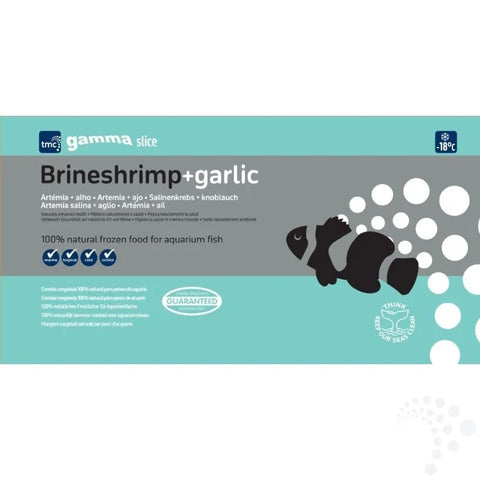 Gamma Slice Garlic Brineshrimp Flat pack 250g