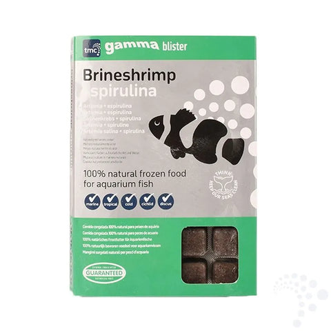 Gamma Brineshrimp and Spirulina Blister Pack 100g