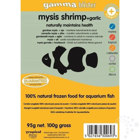 Gamma Mysis Shrimp + Garlic Blister Pack 100g