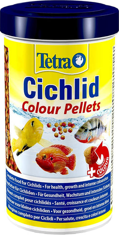 Tetra Cichlid Colour Pellets 165g