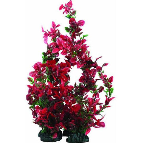 Rose Leaf Plastic Aquarium Plant
