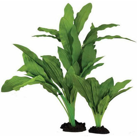 Silk Aquarium Plant Amazon Broad Leaf