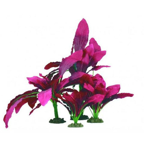 Silk Aquarium Plant Amazon Red