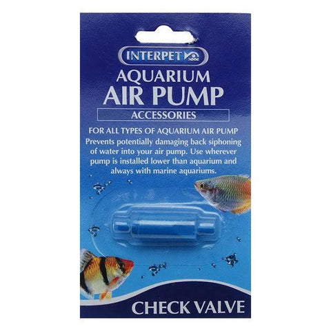 Aquarium Air Pump Check Valve